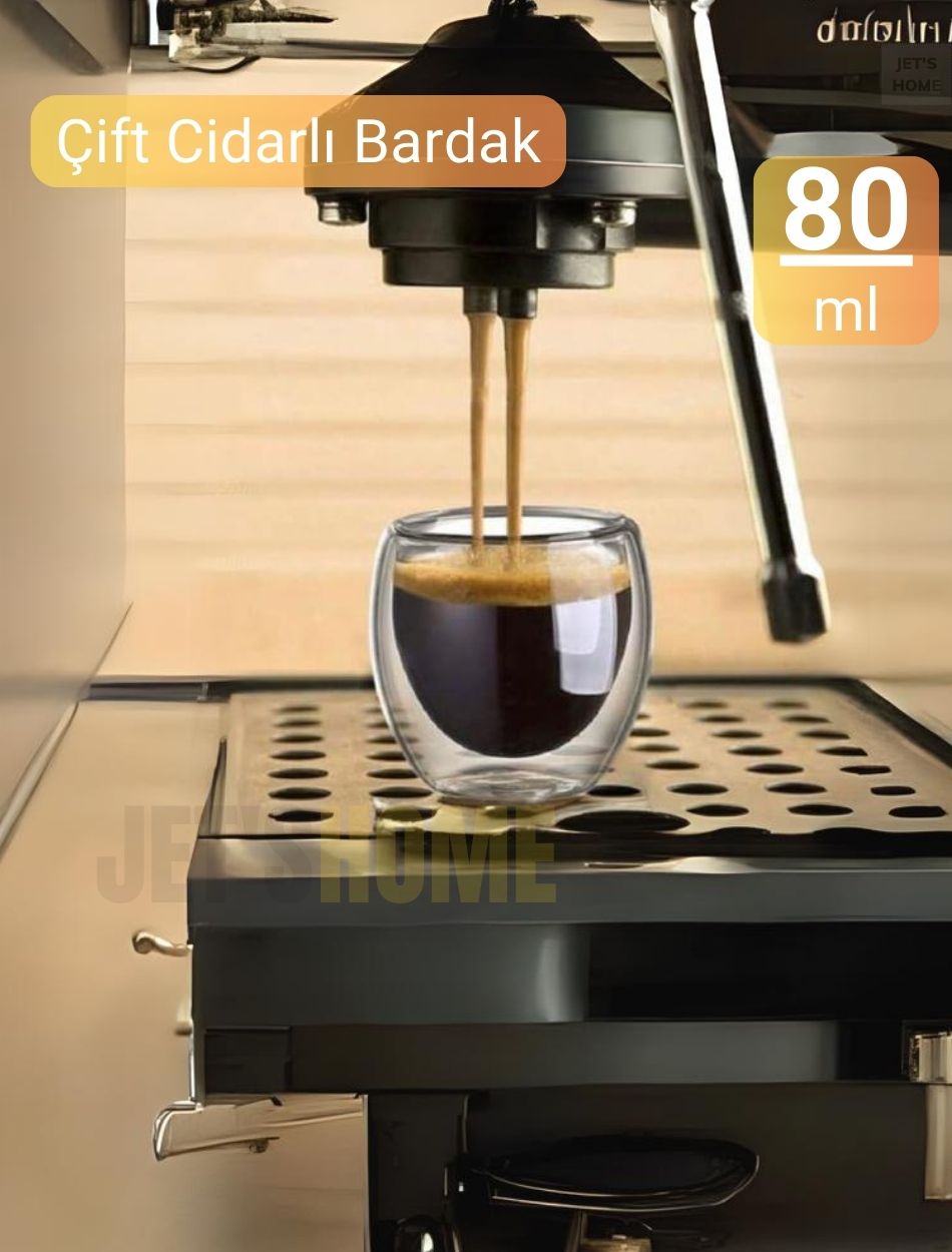 80%20ml%20Espresso%20Bardağı%20Kahve%20Bardağı%20Çift%20Cidarlı%20Bardak%20Viski%20Bardağı