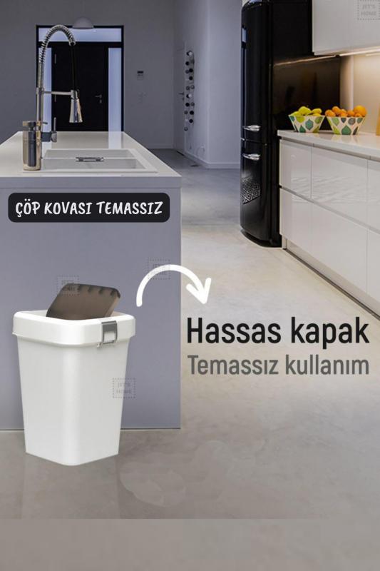 Banyo%20Çöp%20Kovası%2018%20Lt%20Banyo%20Çöp%20Kutusu%20Beyaz%20Motek%20Çöp%20Kovası