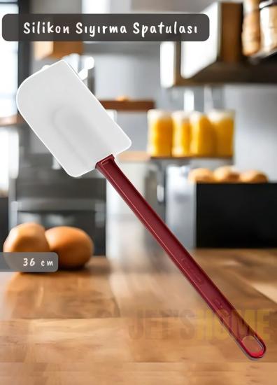 Silikon Spatula Isıya Dayanıklı Asma Delikli Orta