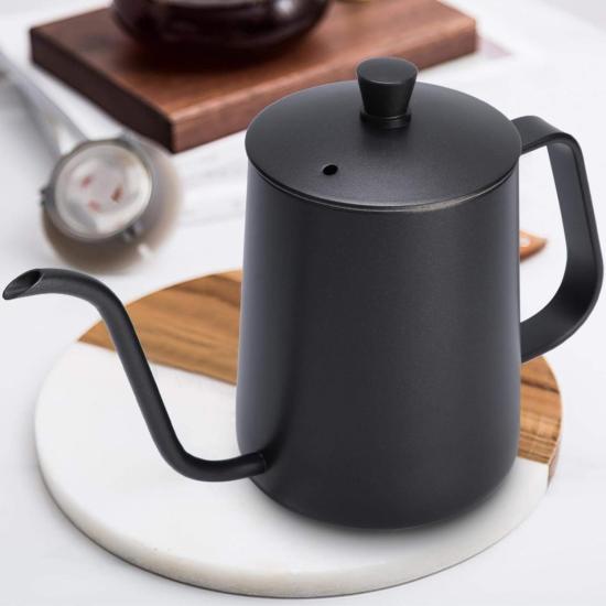 Mini Kettle Kapaklı Kahve Kettle 600 ml