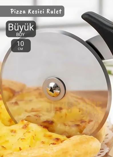 Pizza Kesici Paslanmaz Börek Kesici Büyük Boy