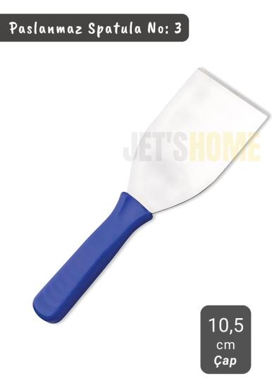 Börek Kesici Paslanmaz Pasta Spatulası Çap 10,5 cm