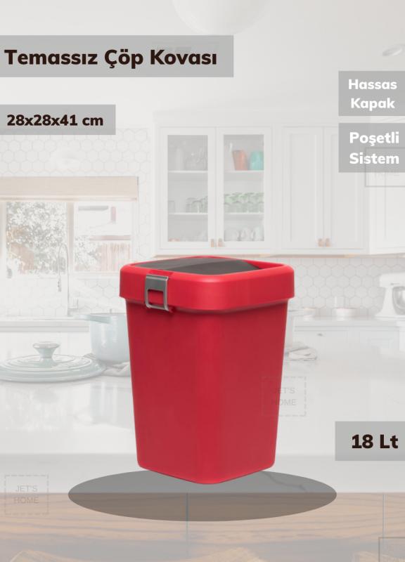 Banyo%20Çöp%20Kovası%2018%20Lt%20Banyo%20Çöp%20Kutusu%20Kırmızı%20Motek%20Çöp%20Kovası