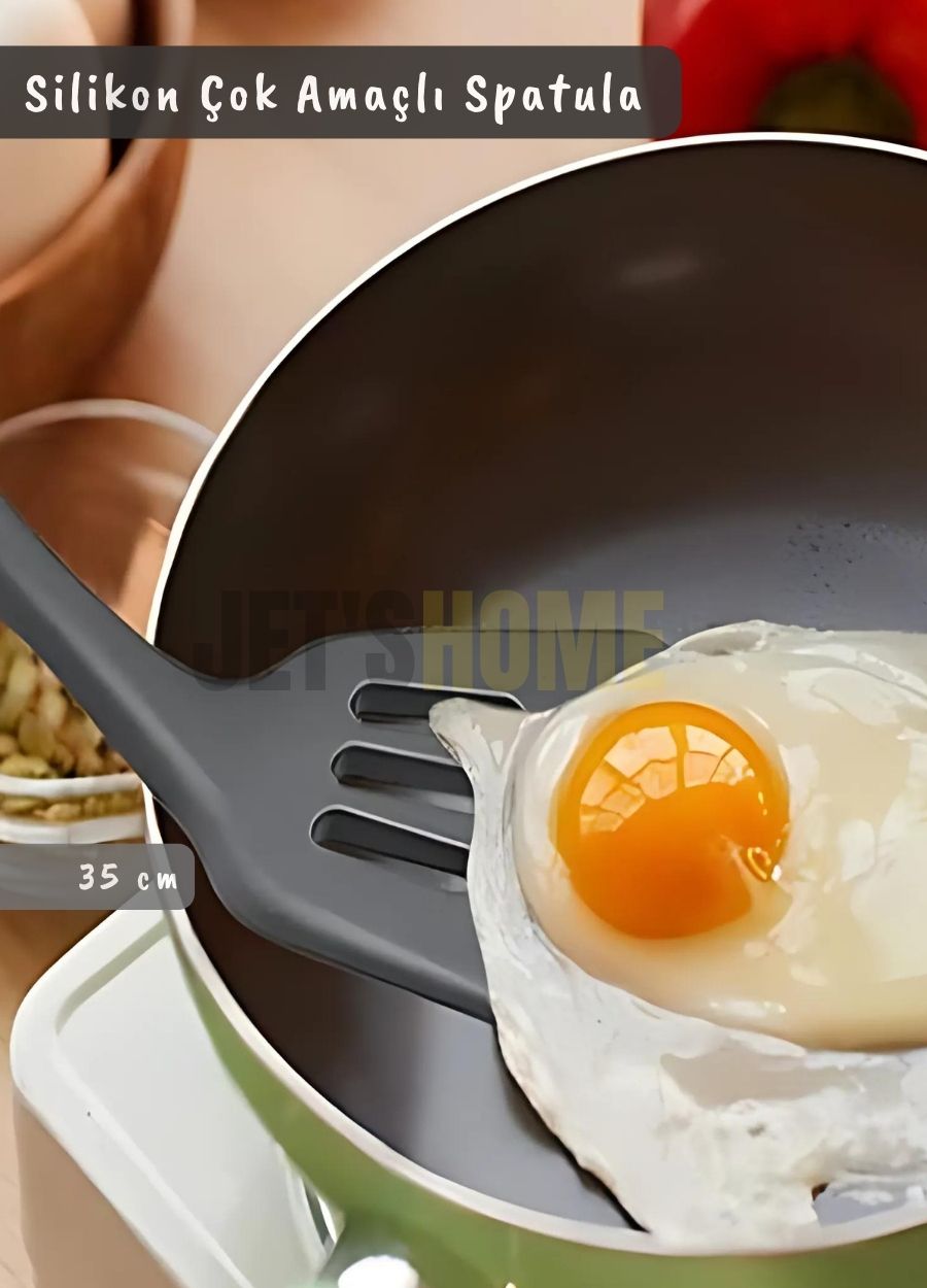 Silikon%20Spatula%20Servis%20Spatulası%20Çok%20Amaçlı%20Spatula%20Paslanmaz%20Saplı%20Siyah%2035%20cm